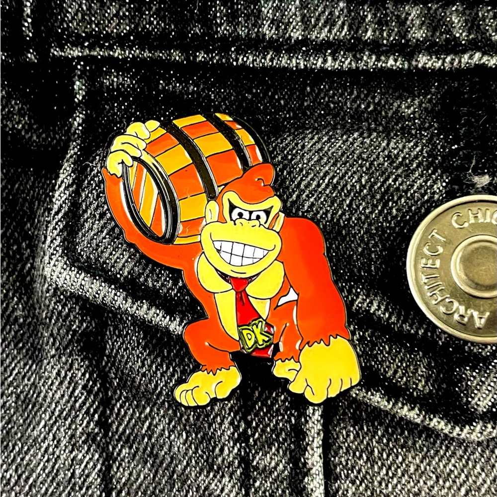 Donkey Kong 1.5 Inch Enamel Pin